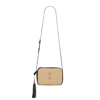 YSL LOU IN RAFFIA 6125429OBEW7070 (23*16*6cm)